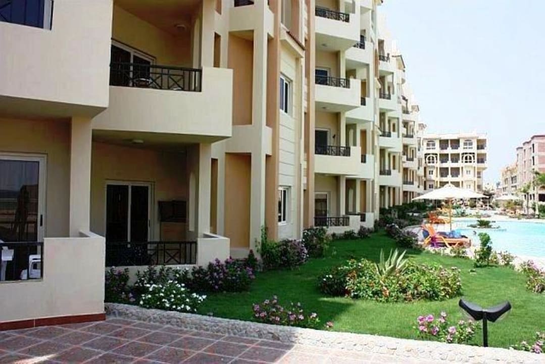 Spacious gardens El Andalous Resort Apartments