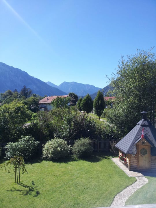 Ausblick vom Balkon Ferienwohnungen Bremora