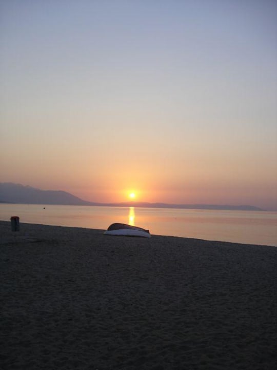 Sonnenauf in Asprovalta PENSION DELFINI