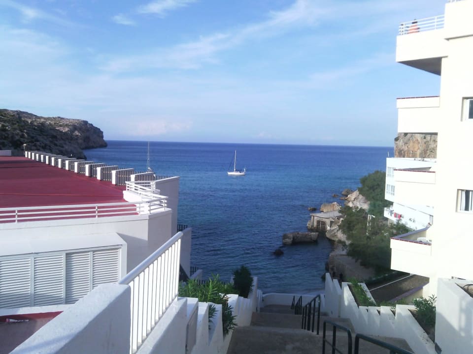 Blickrichtung Strand Globales Don Pedro