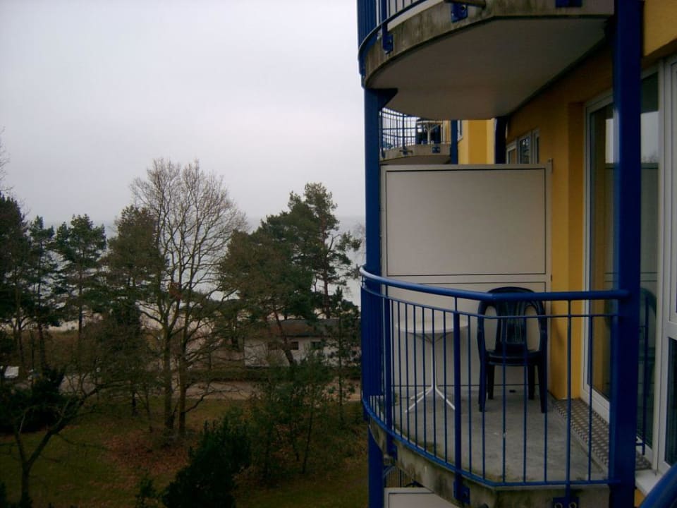 Blick vom Balkon IFA Rügen Hotel & Ferienpark