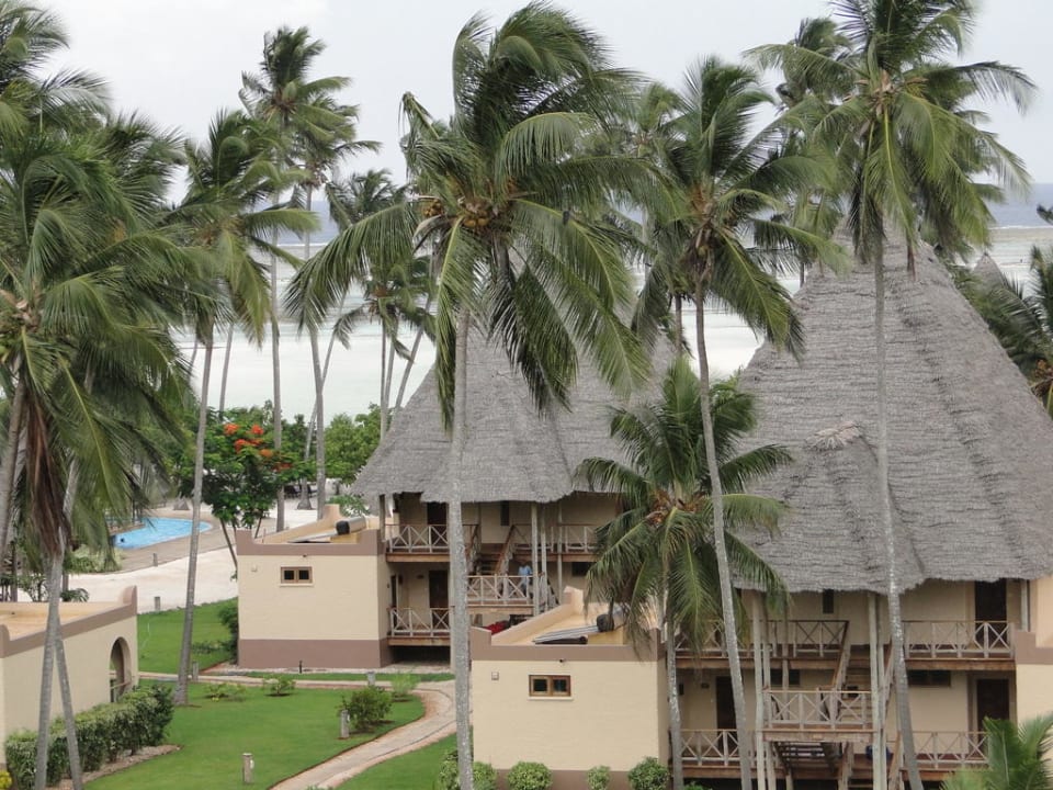 Blick vom Zimmer Nr. 247 Neptune Pwani Beach Resort & Spa