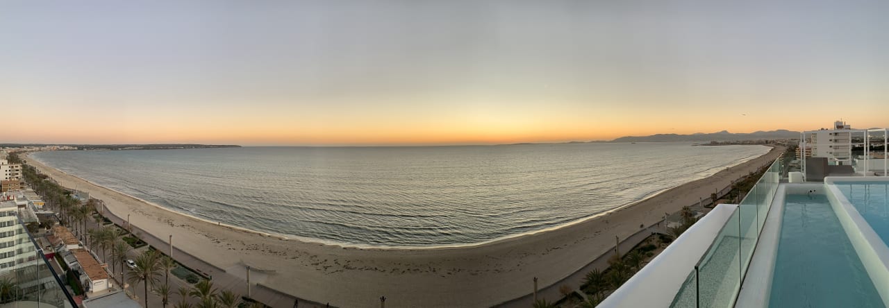 Ausblick Hotel HM Gran Fiesta