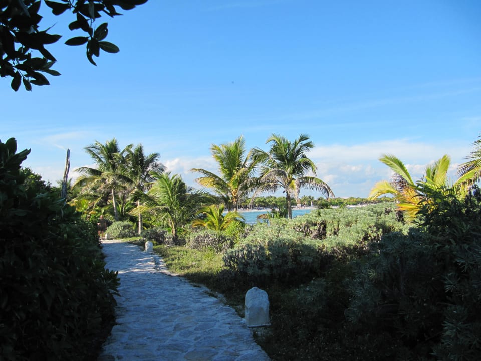 Wege durch die Anlage Grand Palladium Colonial Resort & Spa