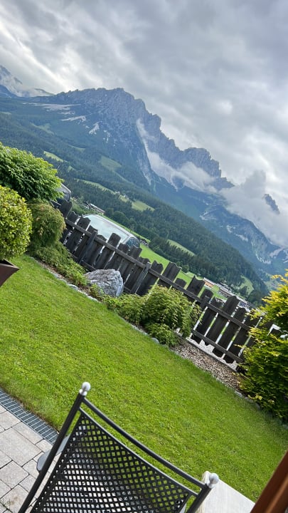 Ausblick Hotel Ritterhof Ellmau