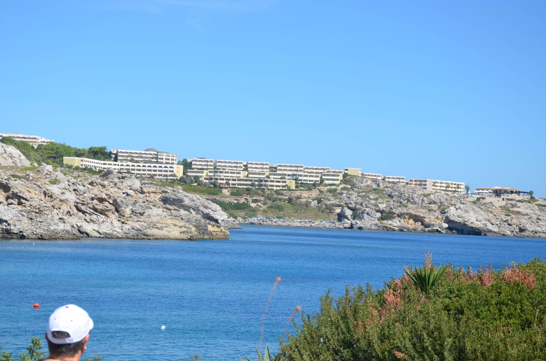 Anlage von der Kalitheatherme aus  Hotel Kalithea Horizon Royal