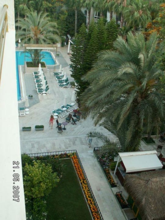 Widok z balkonu Botanik Hotel & Resort