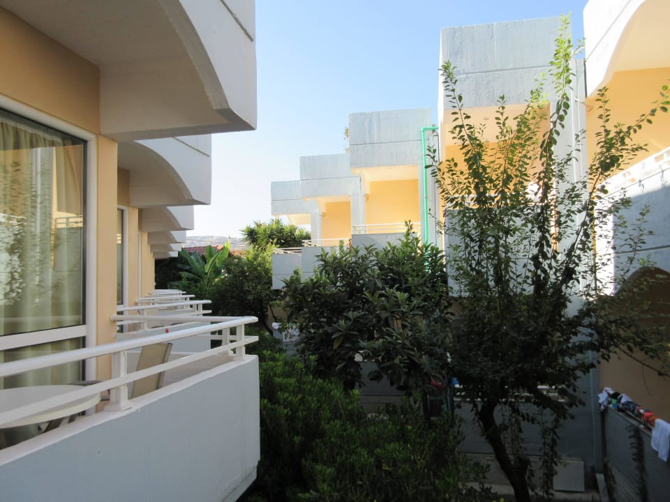 Blick vom Balkon Hotel Kathrin Beach