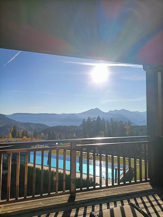 Ausblick Hotel Chalet Mirabell