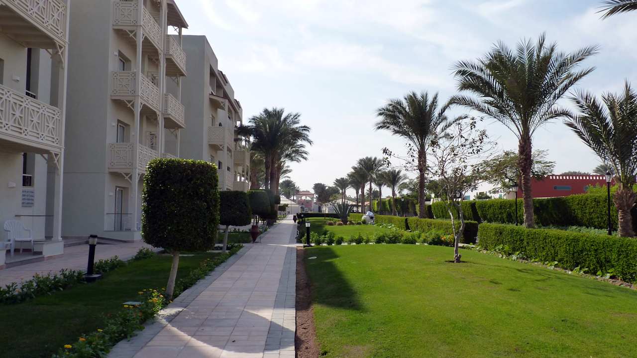 Gartenanlage Pickalbatros Dana Beach Resort - Hurghada