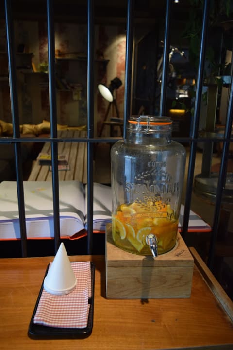 Lobby 25hours Hotel Wien beim MuseumsQuartier