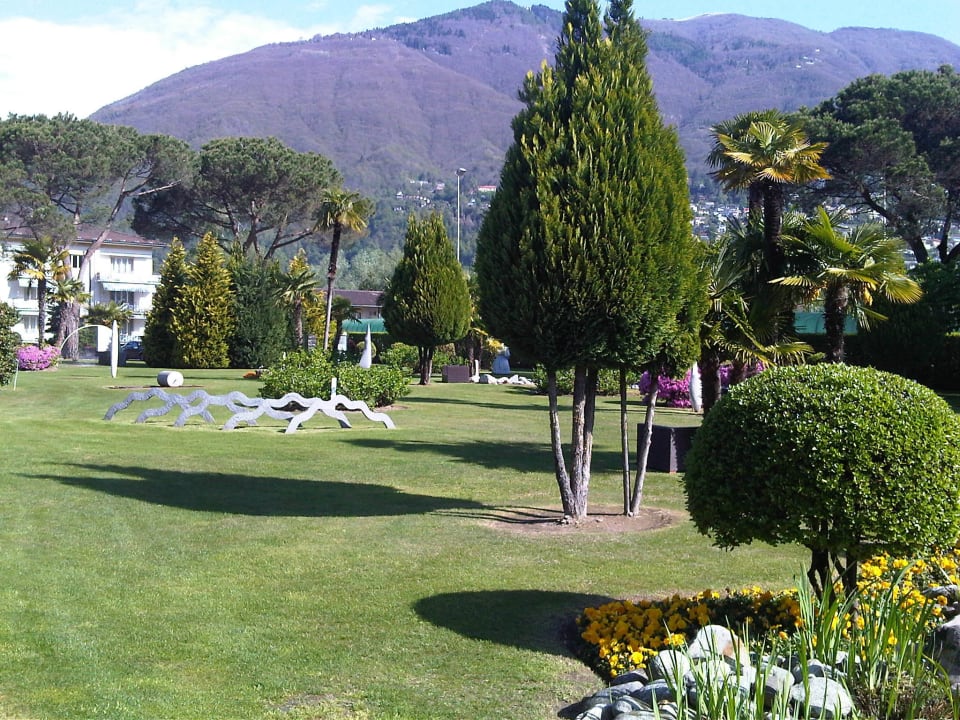 Skulpturen im Park Parkhotel Delta, Wellbeing Resort