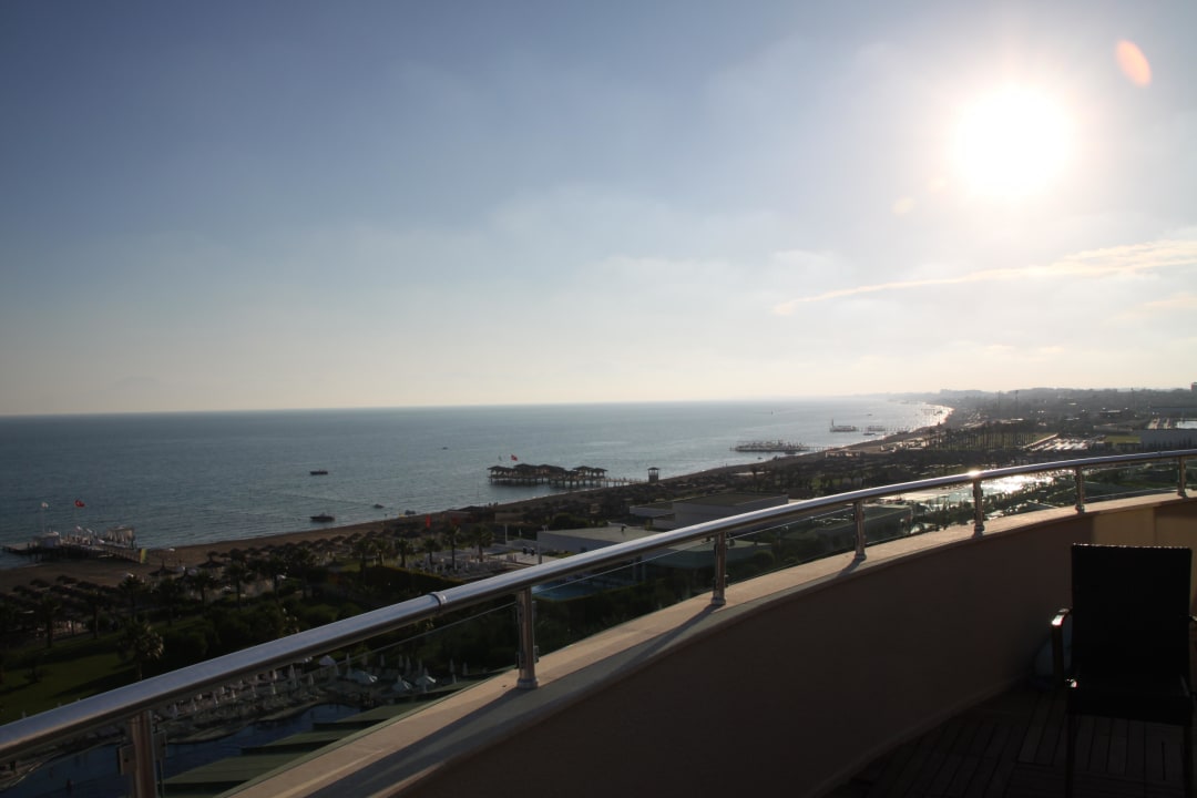 Blick von der KING SUITE  Voyage Belek Golf & Spa