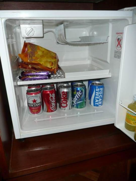 Zimmer-Kühlschrank. Padma Resort Legian