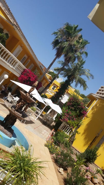 Hinteransicht Hotel Cupidor