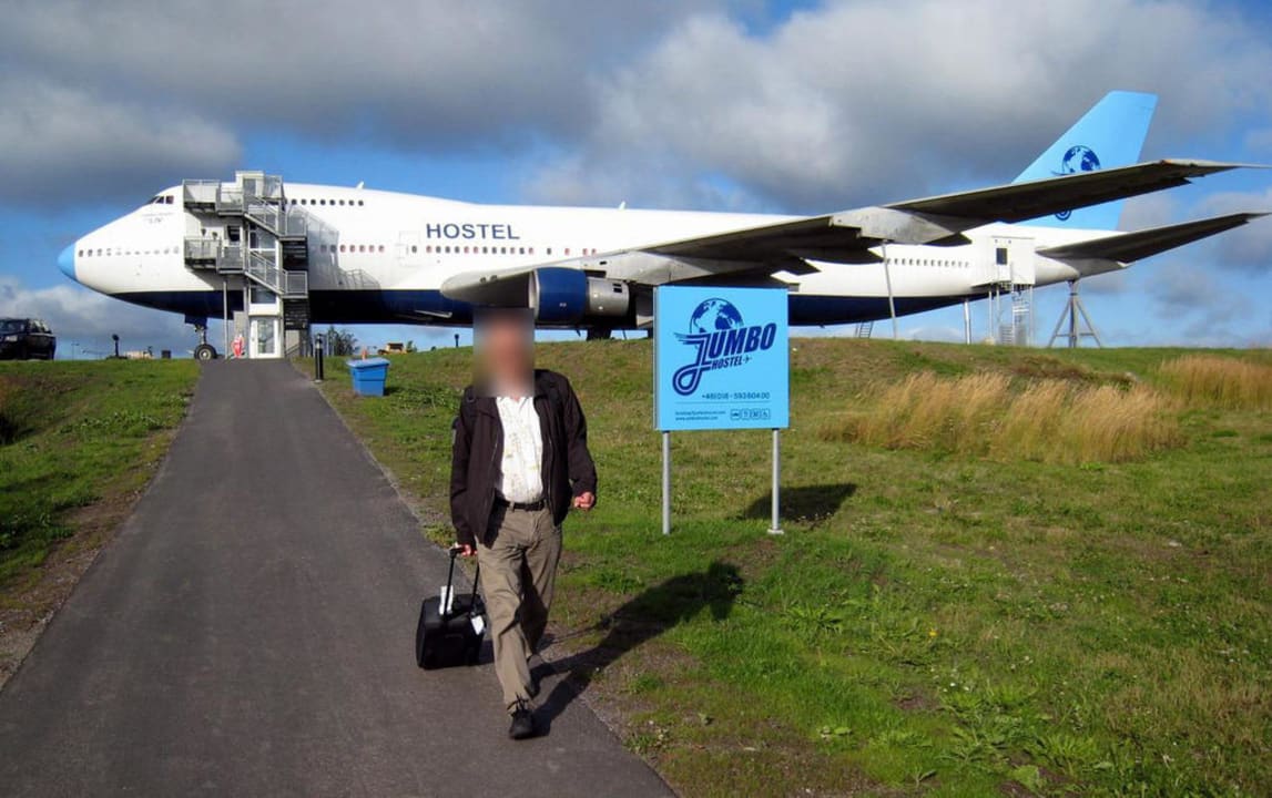 View from the road Hostel Jumbo Stay