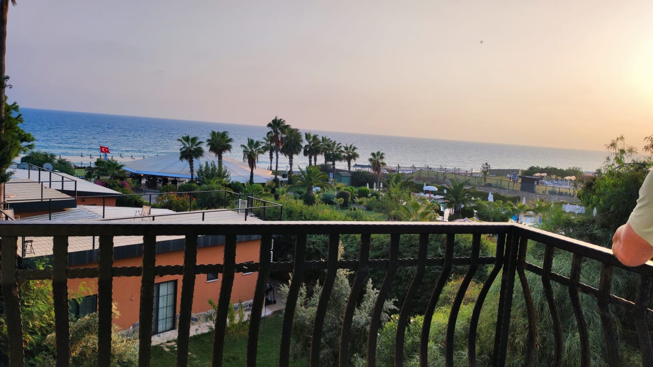 Ausblick Club Turtas Beach Hotel