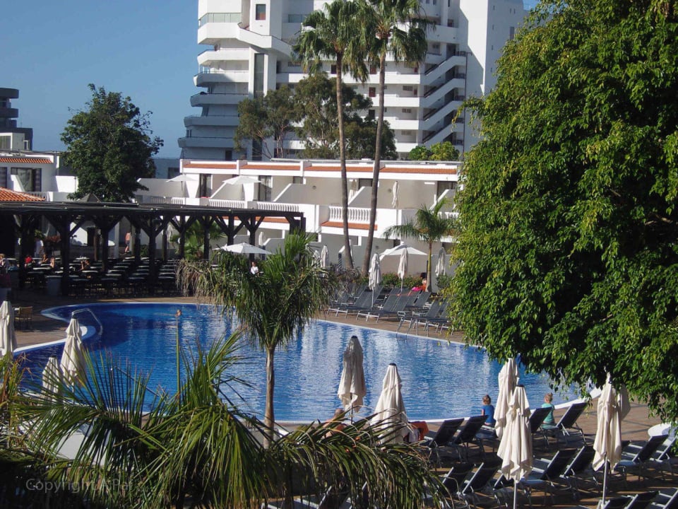 Hotelpool - Treppenansicht allsun Hotel Los Hibiscos