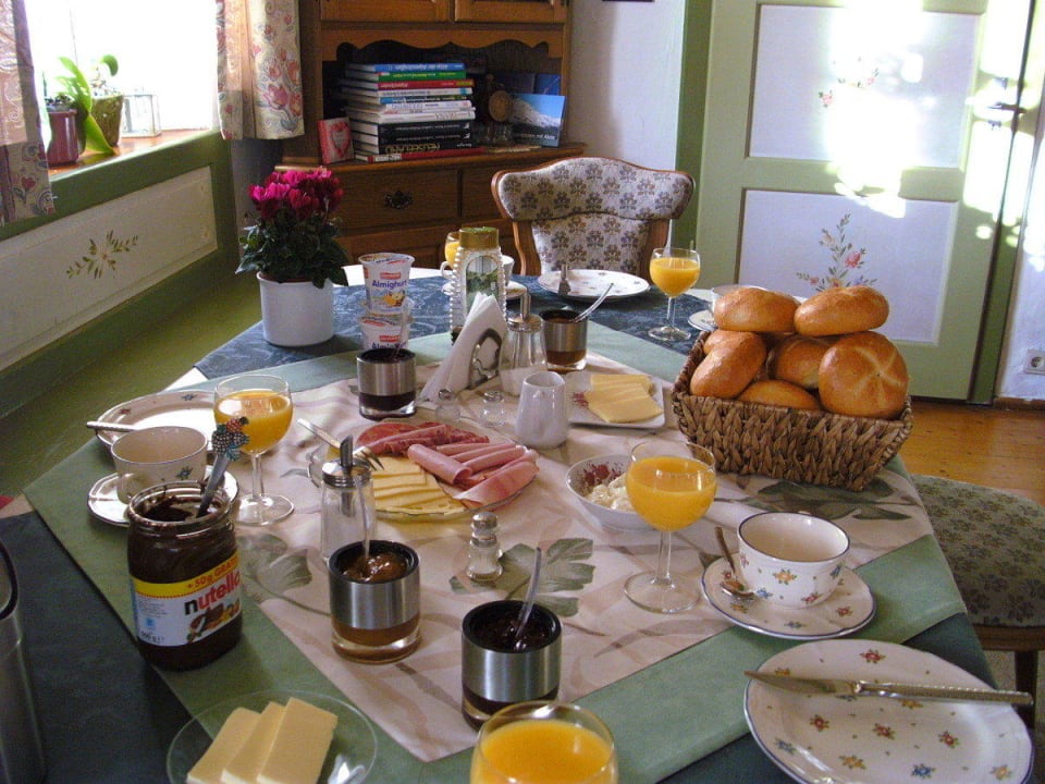 Frühstück Ferienhof Zur Muselmühle