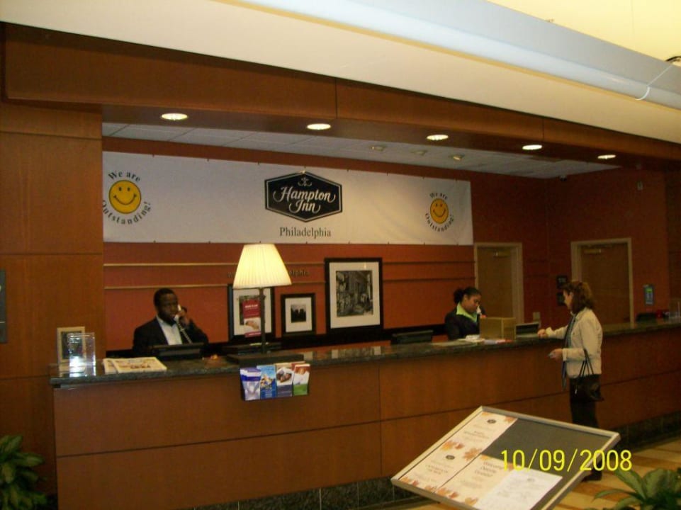 Rezeption Hampton Inn Philly Hotel Hampton Inn Philadelphia Convention Center