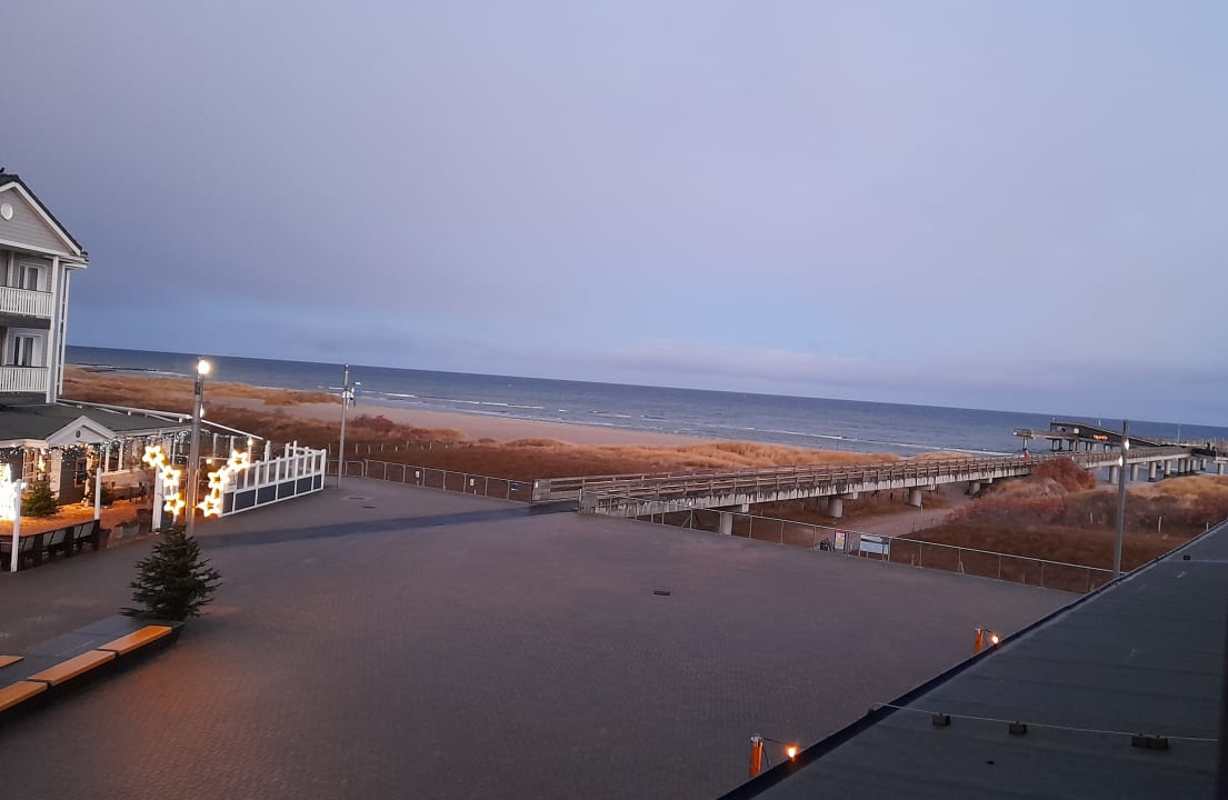 Ausblick Bretterbude Heiligenhafen