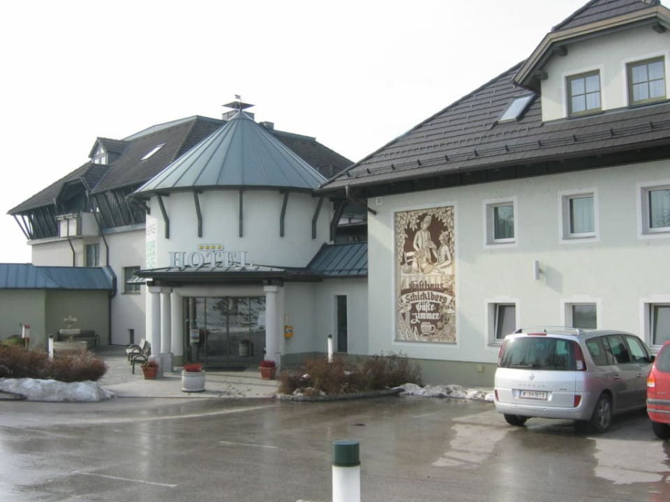 Eingang zum Hotel 1A Landhotel Schicklberg