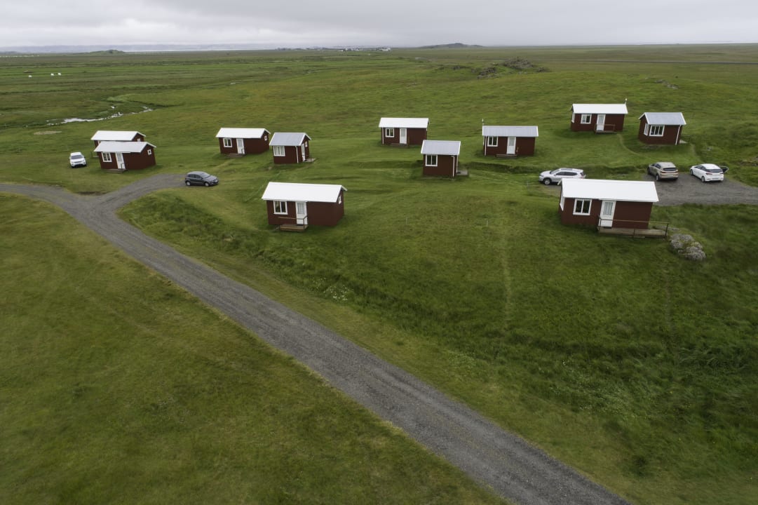 Außenansicht Lambhus Cabins