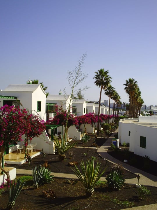 Blick vom Balkon des Bungalows 163 Hotel Hyde Park Lane