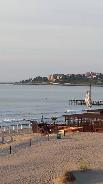 Blick nach Nessebar Burgas Beach Hotel