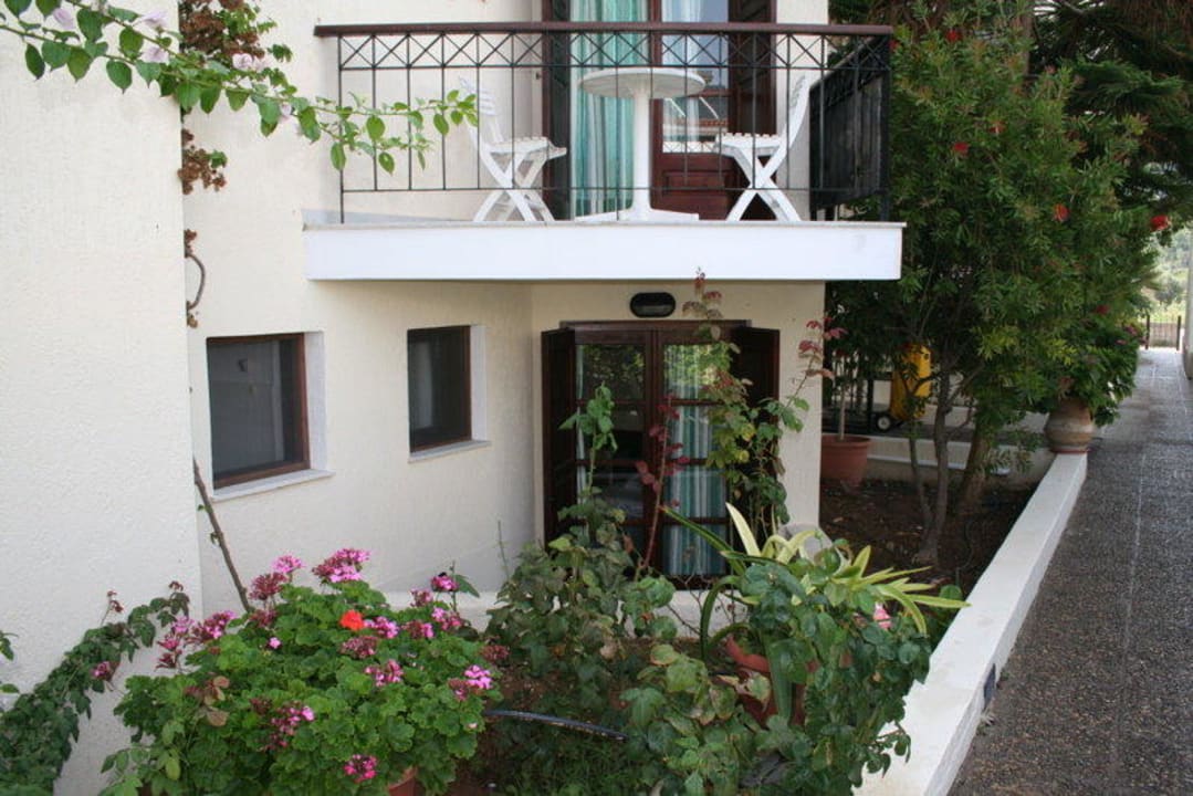 Terrasse Zimmer 12 Kalidon