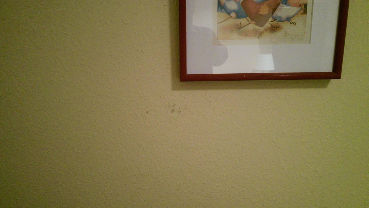 Flecken an der Wand Hotel Brackweder Hof