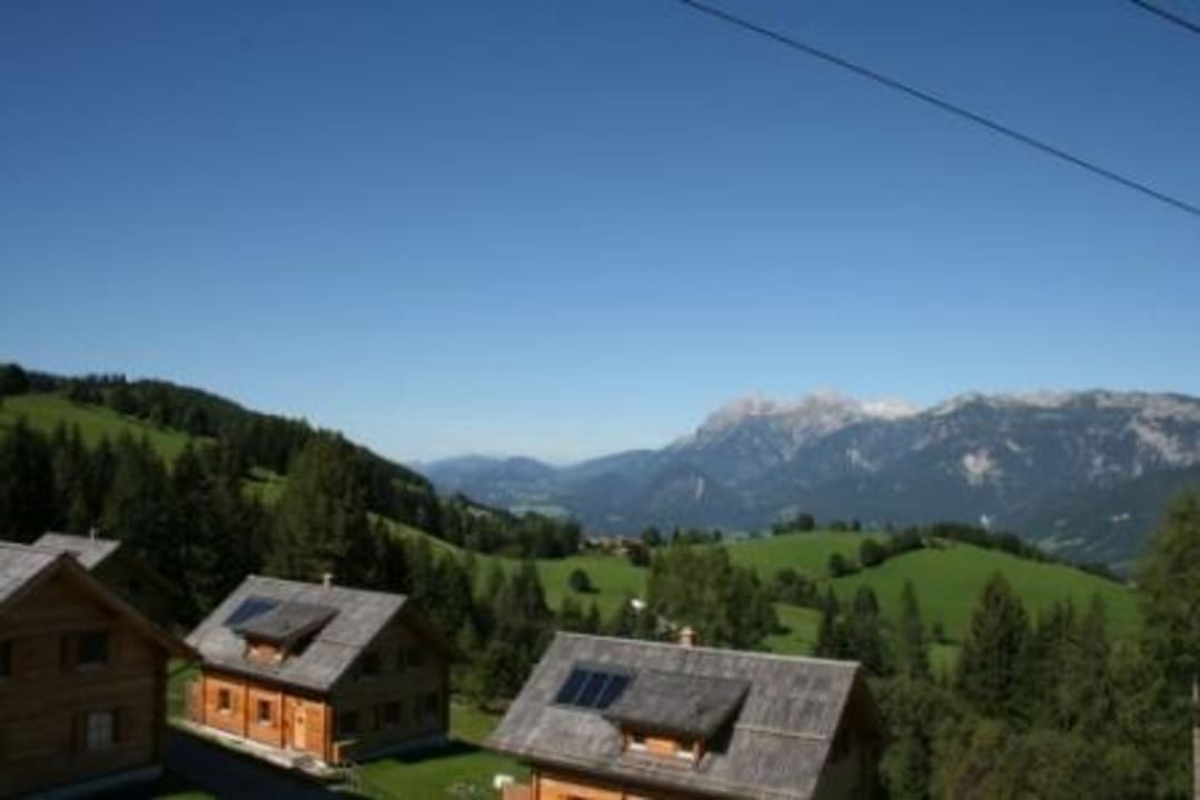 Tolle Aussicht Hüttendorf Pruggern