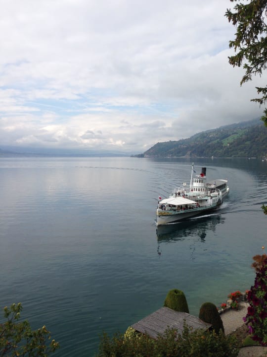 Thunersee mit Dampfschiff Beatus Wellness- & Spa-Hotel