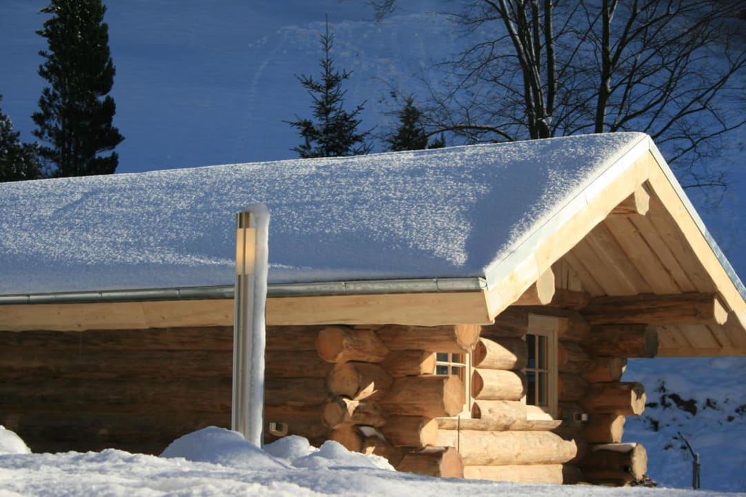Holzblockhüttensauna Hotel Seeblick