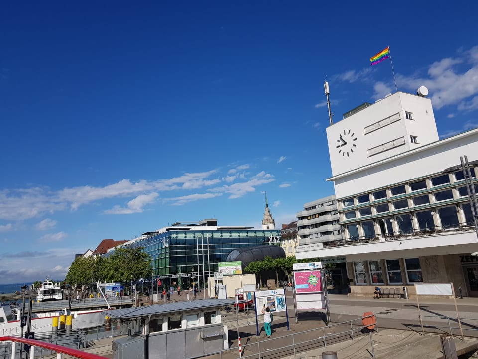 Ausblick Hotel City Krone