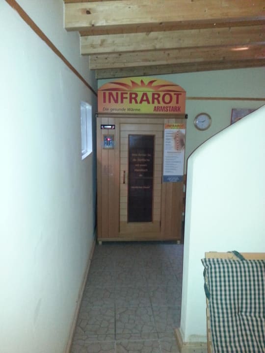 Infrarotkabine im Innensaunabereich Thula Wellnesshotel Bayerischer Wald