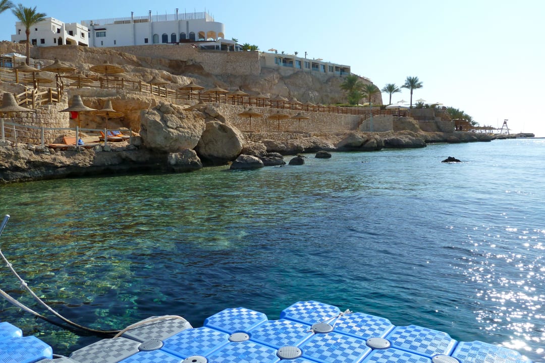 Vom Steg aus fotografiert Sharm Plaza