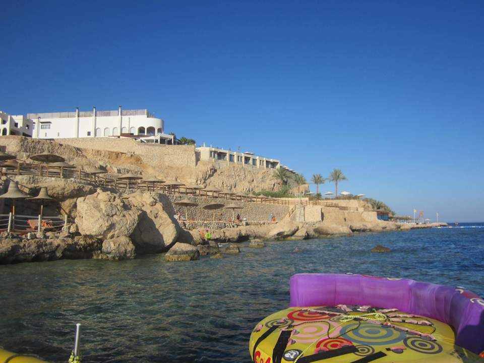 Blick vom Steg Sharm Plaza