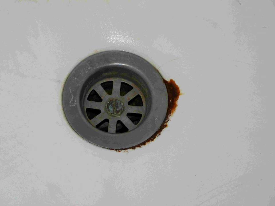 Rost in der Wanne Hotel Jinene