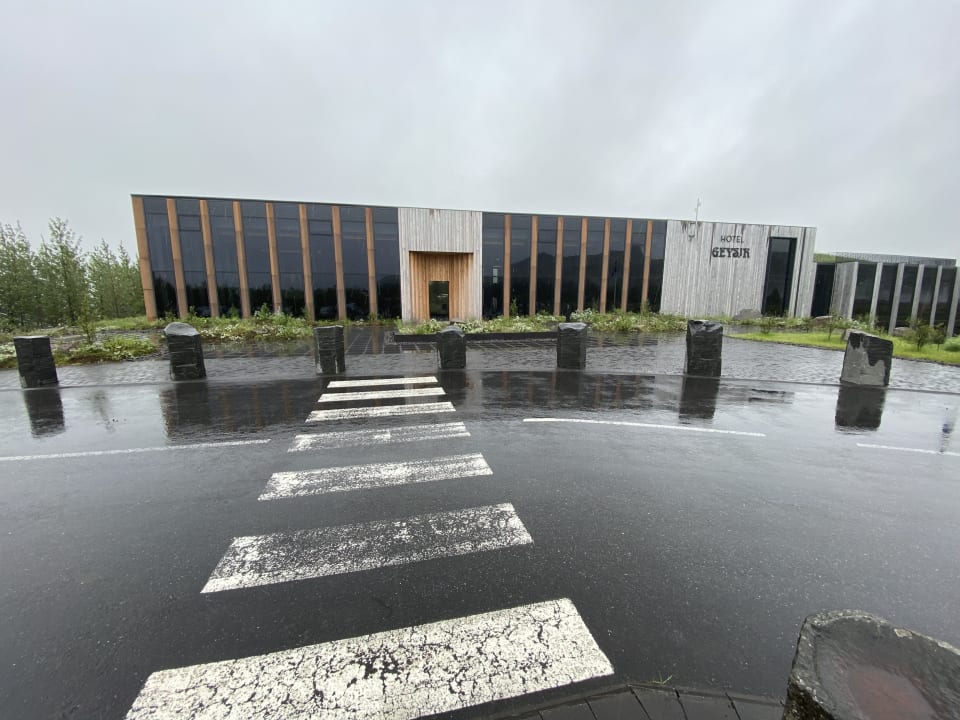 Außenansicht Hotel Geysir