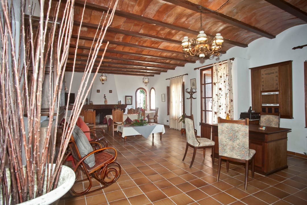 Rezeption und Bar Finca Es Carbó