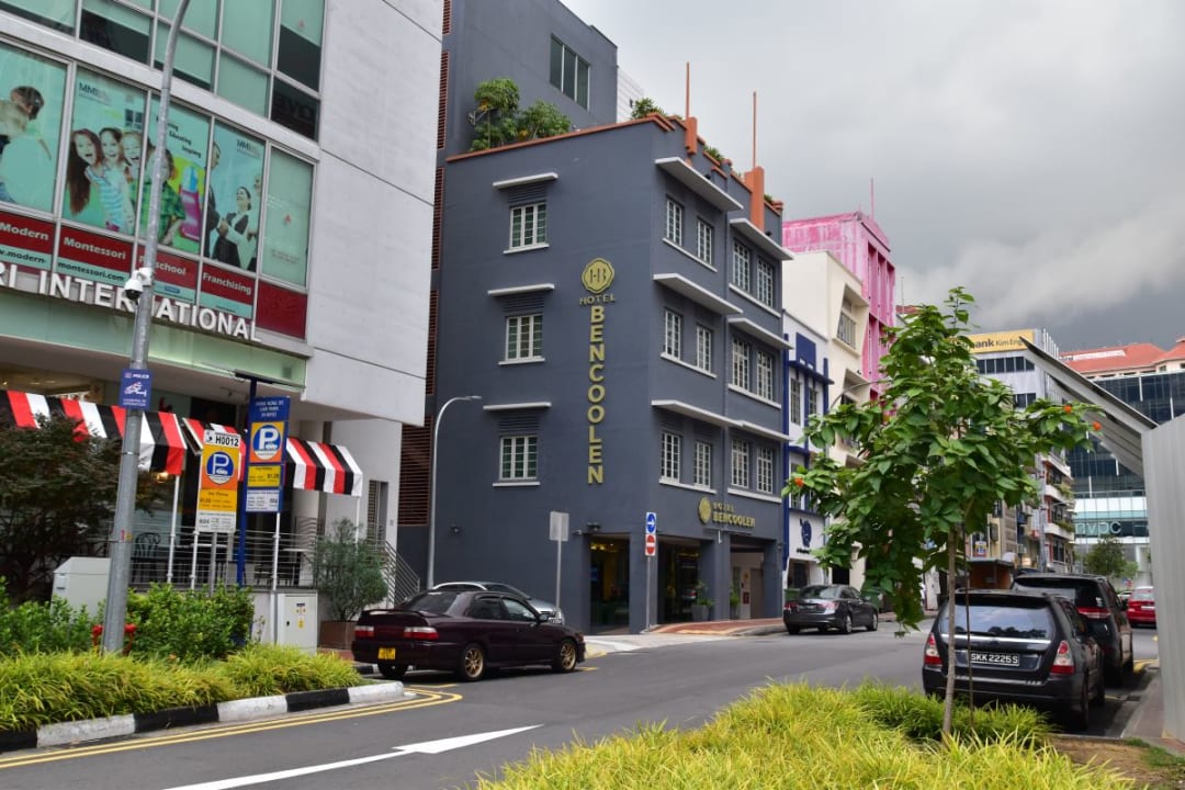 Außenansicht Hotel Bencoolen @ Hong Kong Street