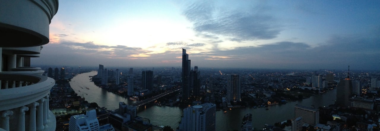 Ausblick vom Zimmer Hotel Lebua At State Tower