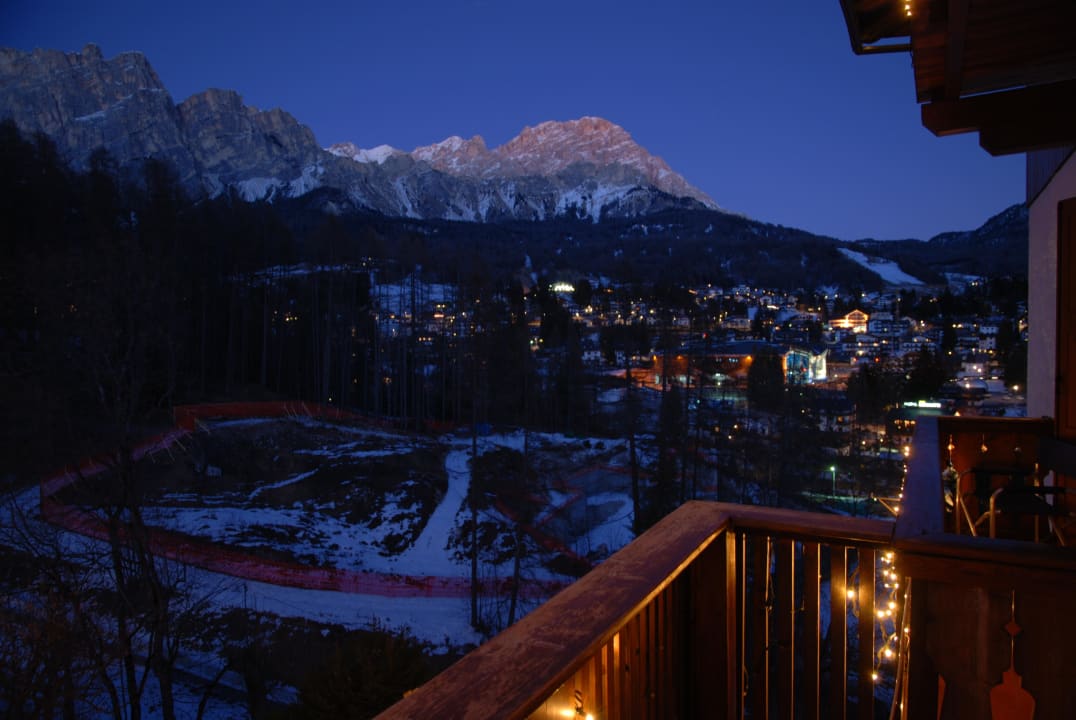 View from balcony Hotel Columbia