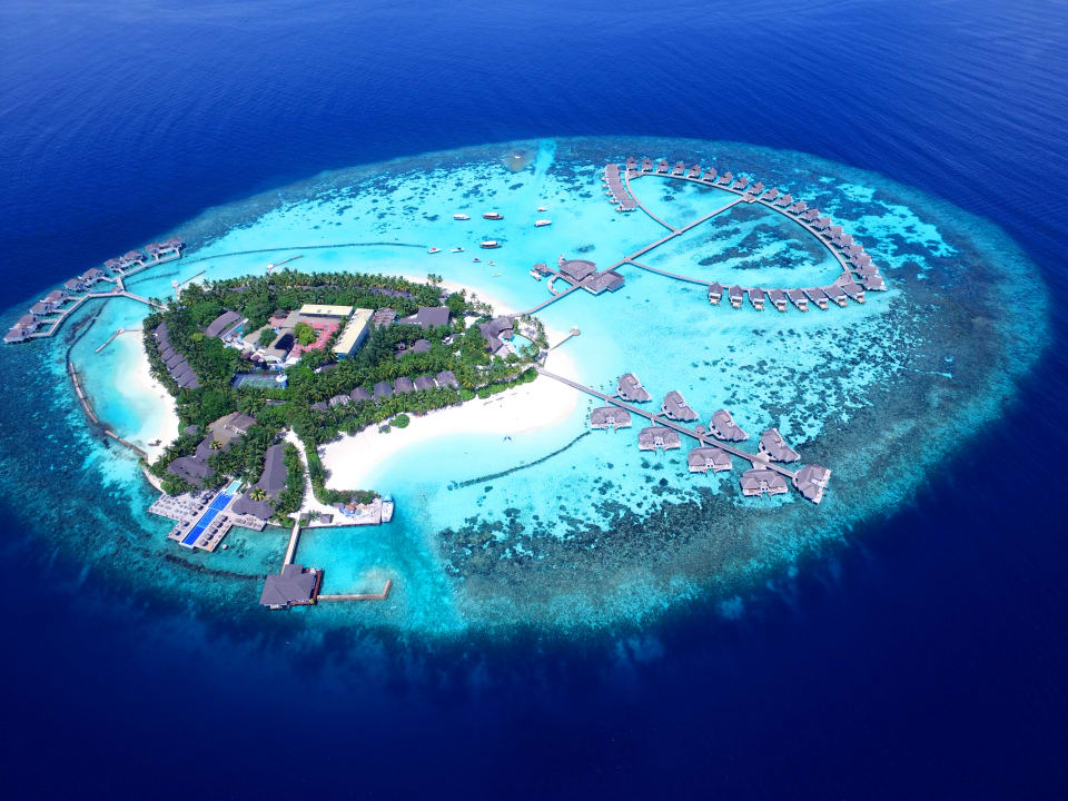 Ausblick Machchafushi Island Resort & Spa Maldives, The Centara Collection