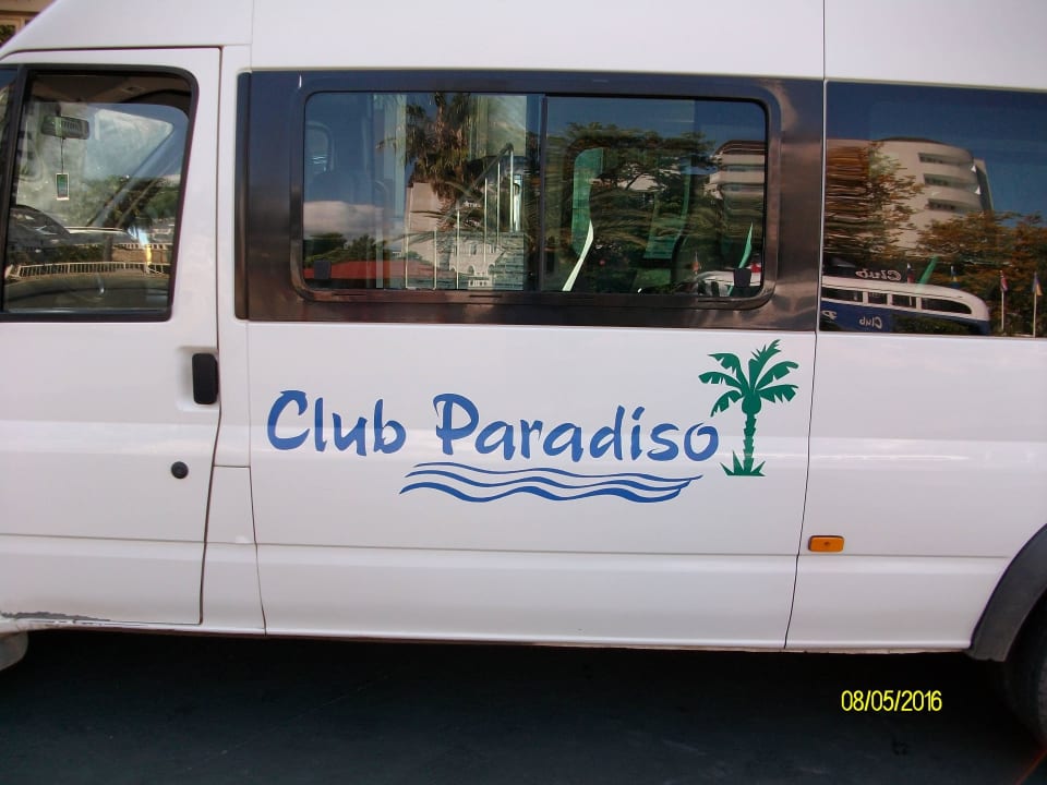 Lobby & Eingang Hotel Club Paradiso