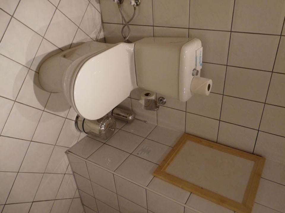 Das Badezimmer  Hotel Club Paradiso