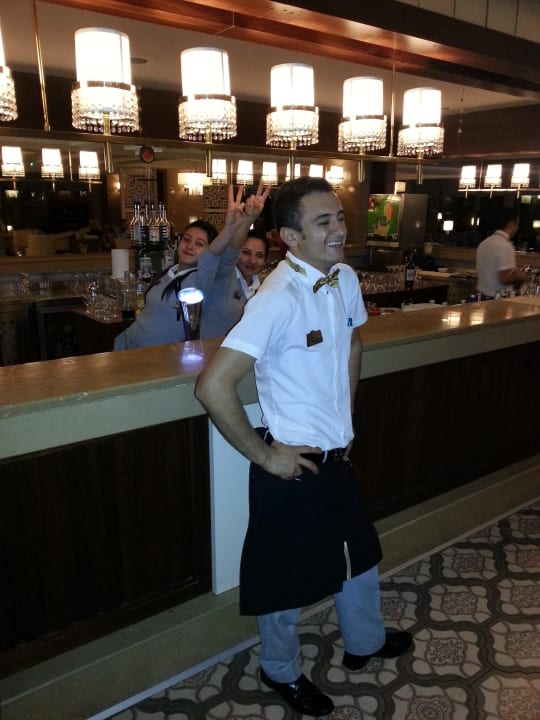 Freundlichkeit an der Bar Aydinbey Kings Palace & Spa