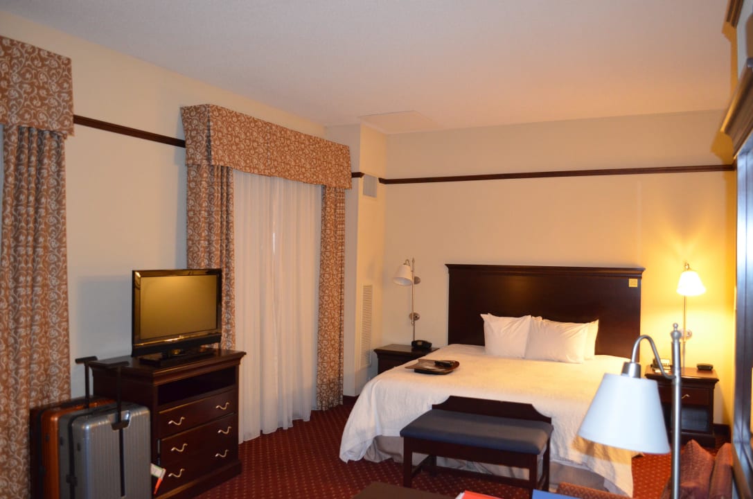 Sehr großes Zimmer mit King-Bett Hotel Hampton Inn & Suites Washington Dulles International Airport