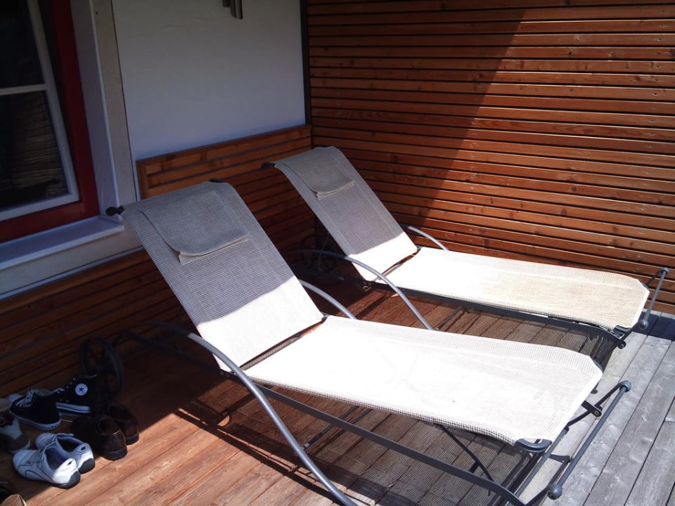 Terrasse Zimmer Landleben Hotel Alpin Spa Tuxerhof